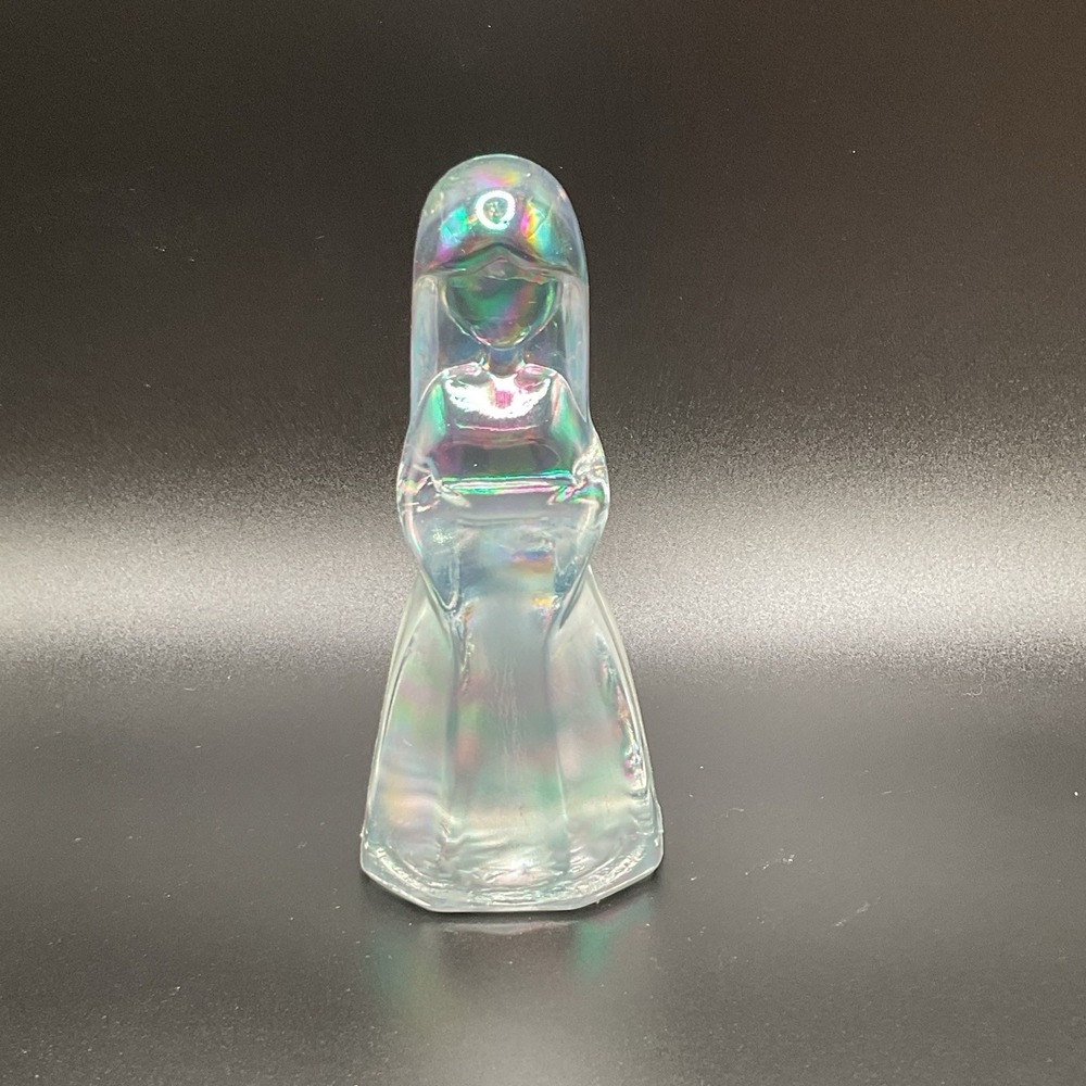 Mosser Glass Vi Hunter Jenny Doll‎ Figurine Open Edition Crystal Carnival